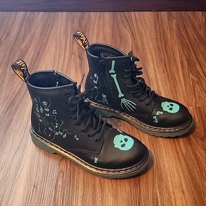 Dr. Martens Glow in the Dark Skeleton Boots